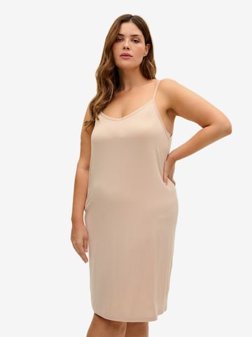 ZizziHaljina 'MILLE' - bež boja: prednji dio