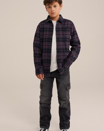 WE Fashion - Ajuste regular Camisa en Mezcla de colores