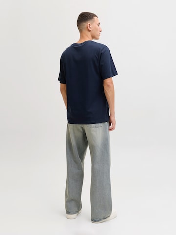 JACK & JONES Koszulka 'JJEJEFF' w kolorze niebieski