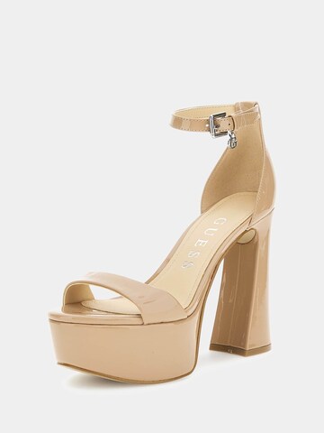 GUESS Sandale 'Idas' in Beige