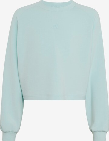 ADIDAS SPORTSWEAR - Sweatshirt de desporto em verde: frente