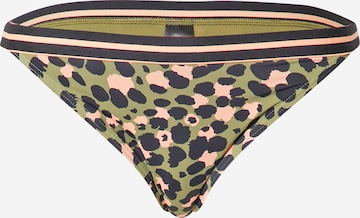 LingaDore Bikini Bottoms in Green: front