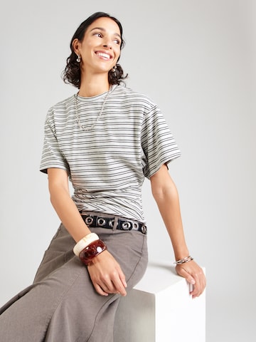 WEEKDAY Shirt in Grijs: voorkant