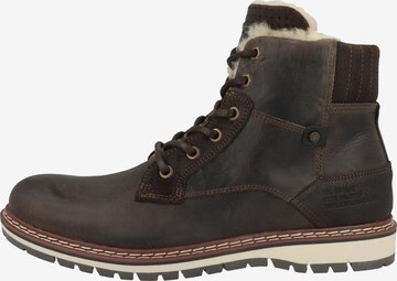 Bottines à lacets BULLBOXER en marron