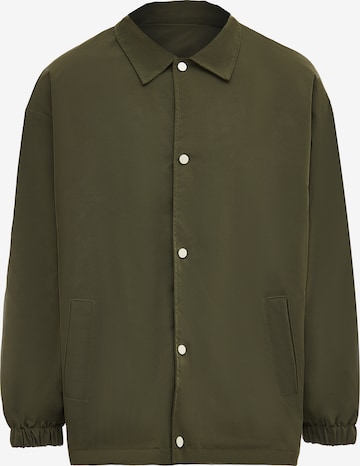 ABREL Between-Season Jacket in Green: front