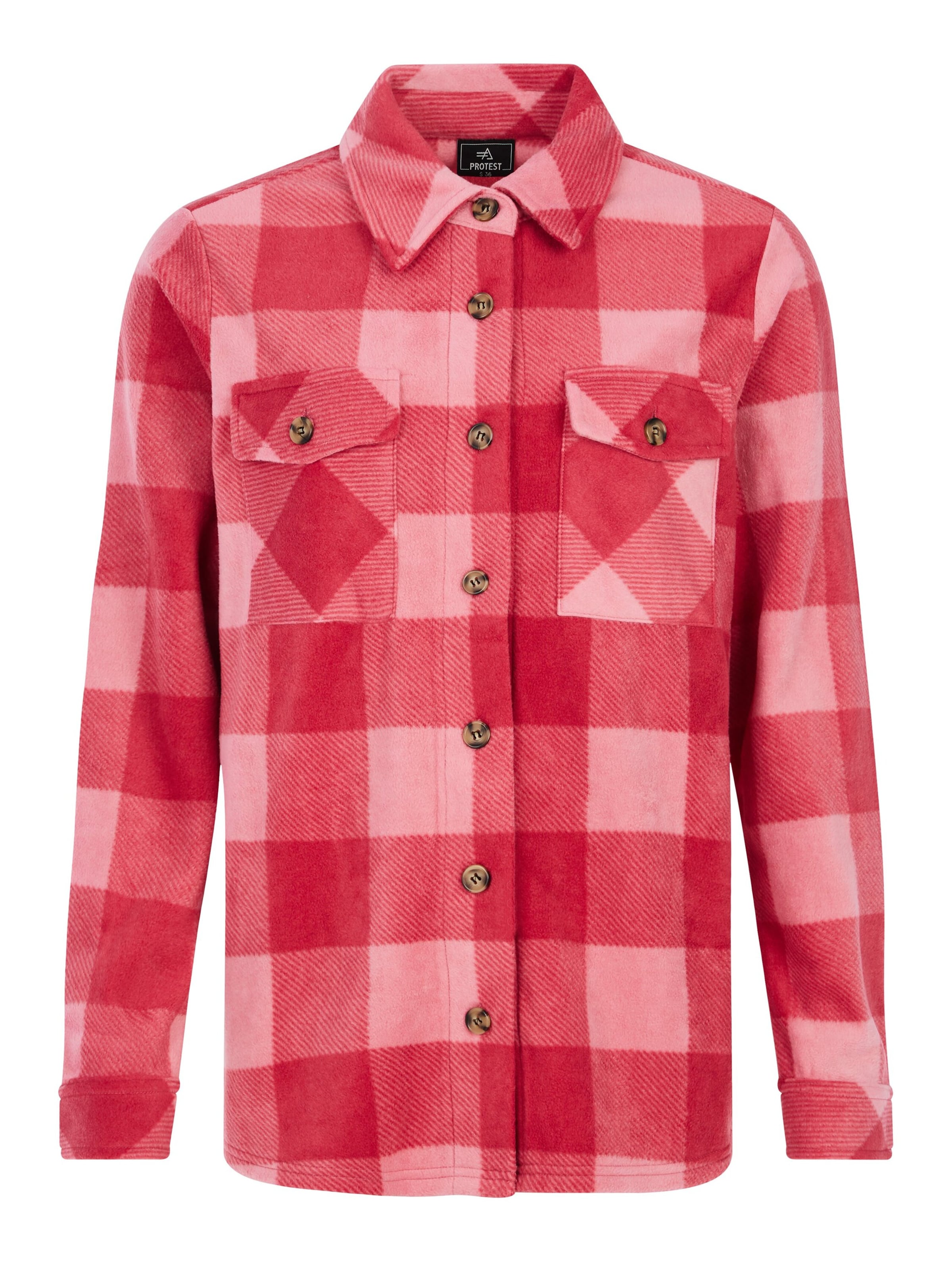 PROTEST Shirt 'PRTPatsey' in Pink: front