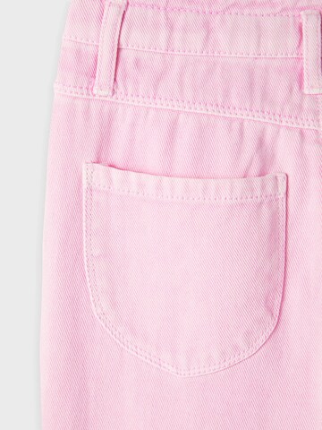 NAME IT Regular Jeans 'Bella' in Roze