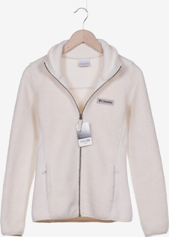 COLUMBIA Sweatshirt & Zip-Up Hoodie in XS in White: front