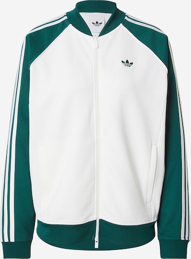 ADIDAS ORIGINALS Collegetakki värissä smaragdi / valkoinen, Tuotenäkymä