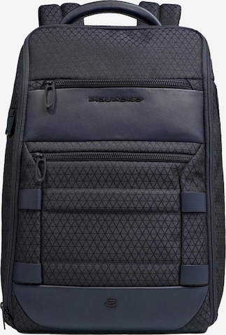 Piquadro Rucksack in Blau: Vorderseite
