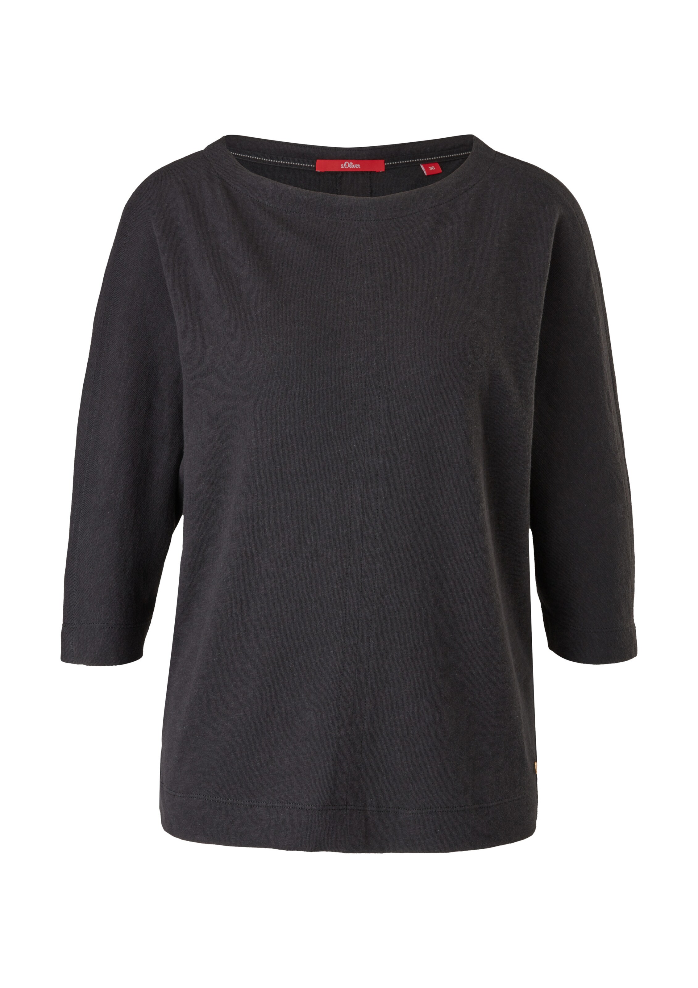 T-shirt s.Oliver en noir : devant