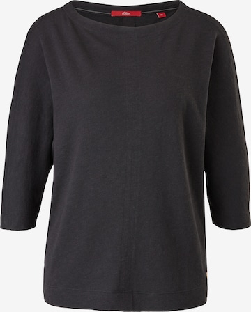 T-shirt s.Oliver en noir : devant