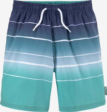 BENCH Badeshorts in Blau: predná strana