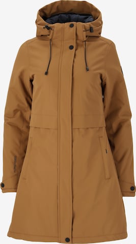 Whistler Outdoor Jacket in Brown: front