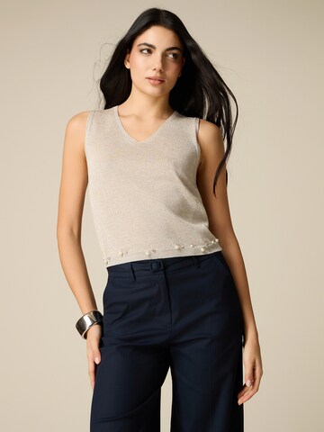 oltre - Jersey en beige