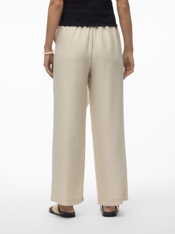 VERO MODA Wide leg Broek 'MELONY' in Groen
