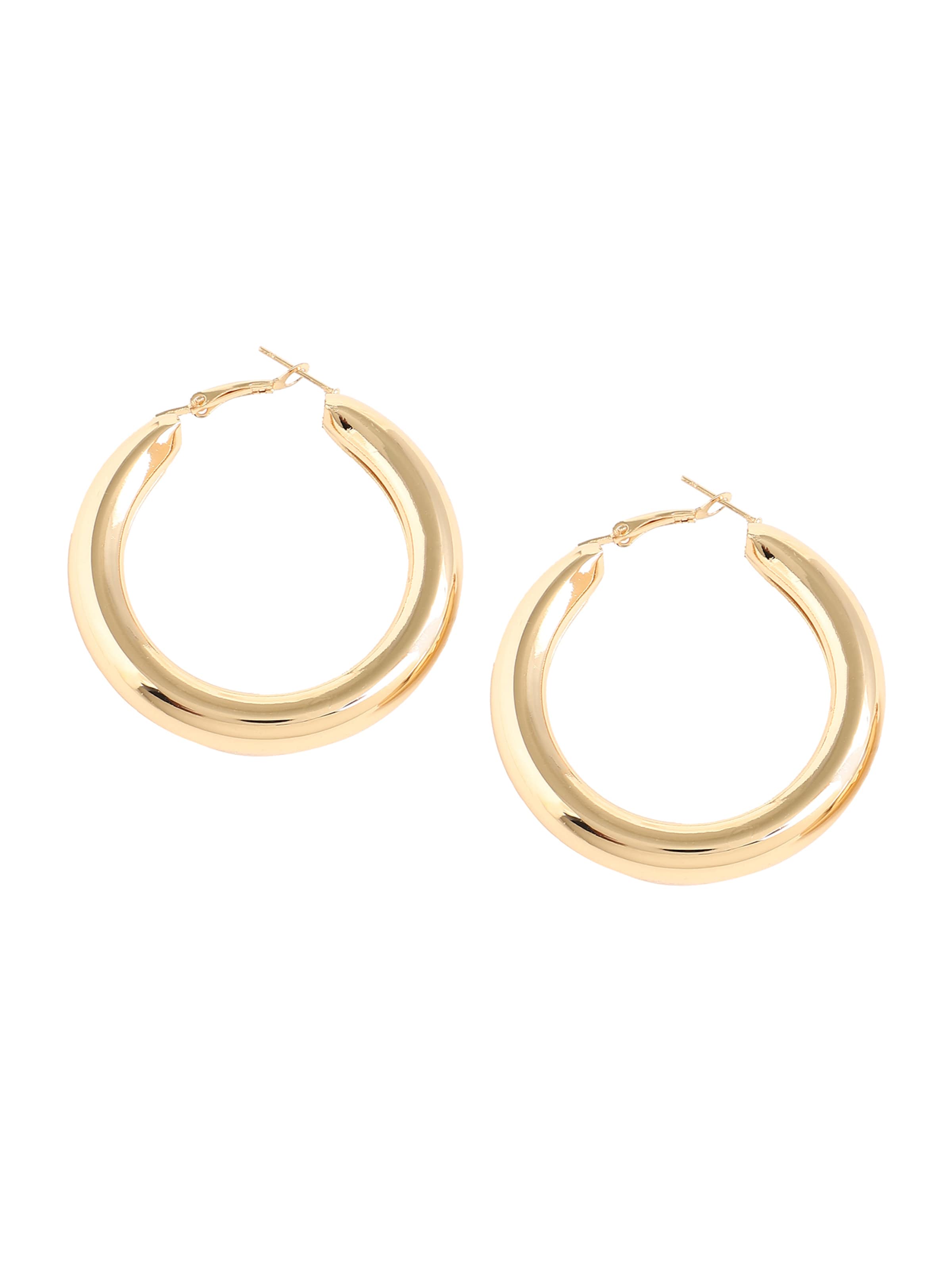 SOHI Øreringe 'Fakiri' i guld: forside