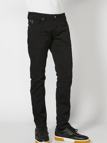 Regular Jeans de la KOROSHI pe negru