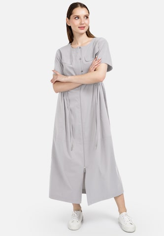 HELMIDGE Dress in Grey: front