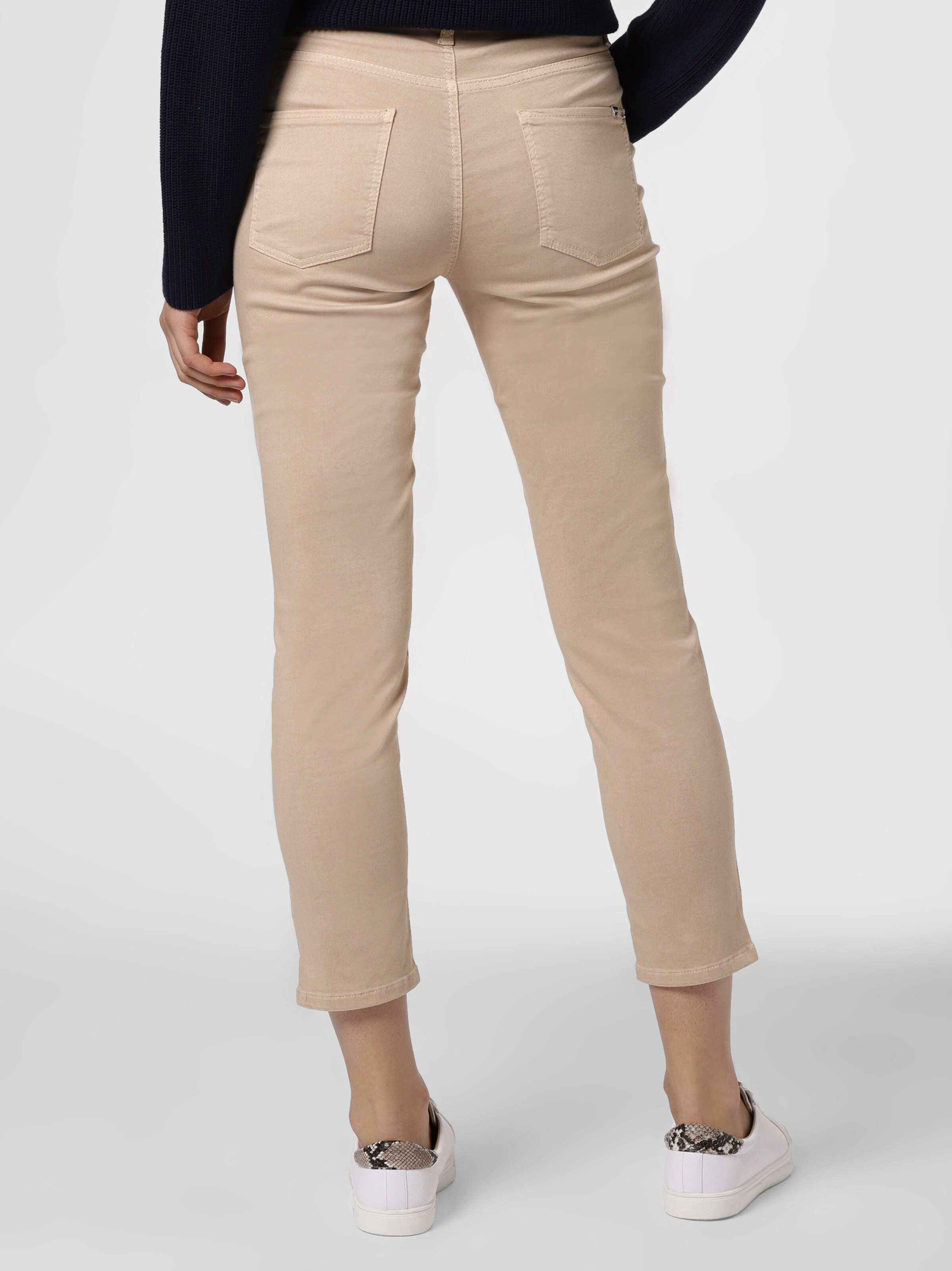 Frauen Große Größen Cambio Jeans in Beige - GV90259
