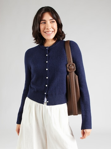 Abercrombie & Fitch Kardigán - Modrá: predná strana