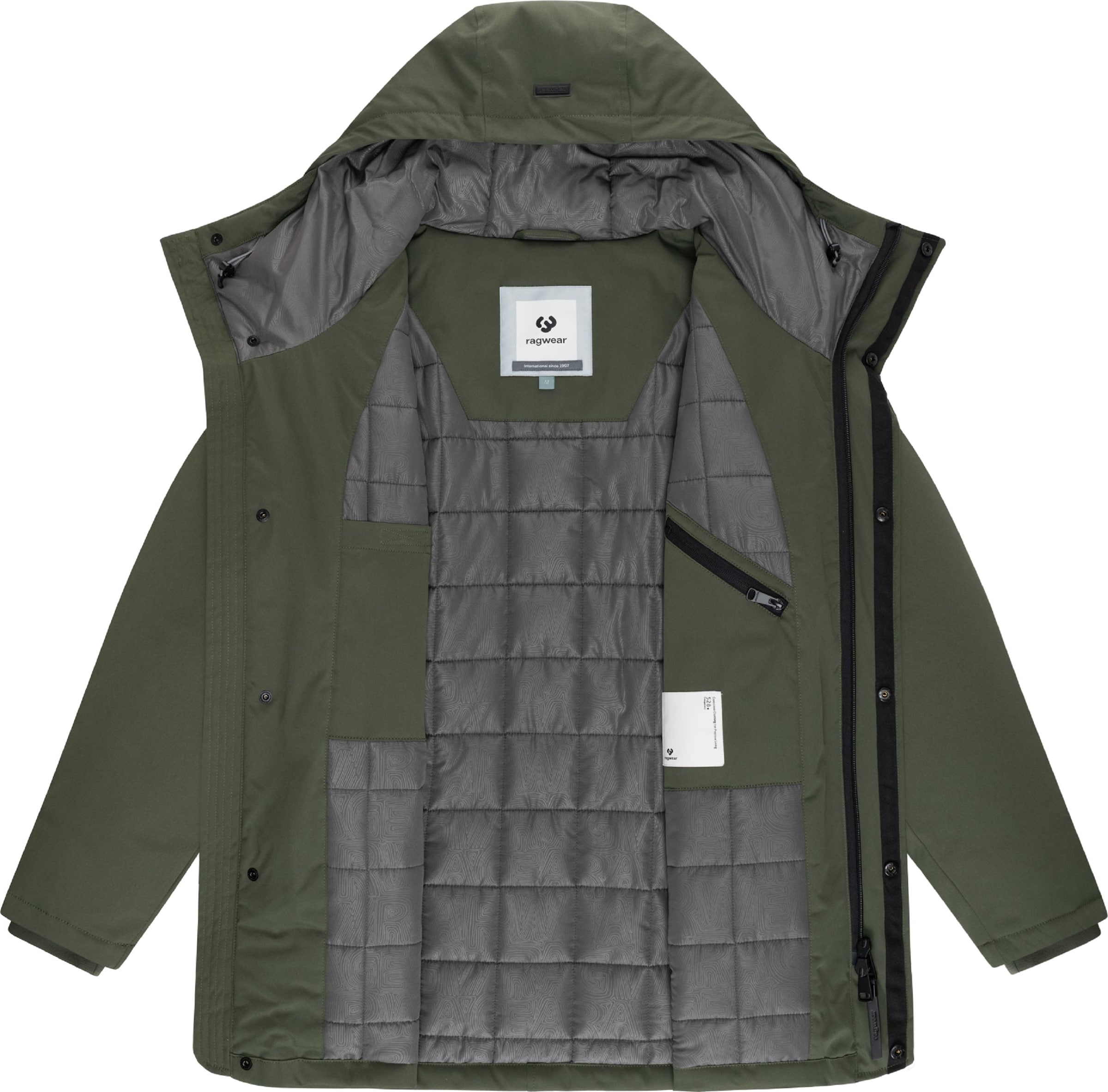 Ragwear Vinterrock 'Parcan' i grön