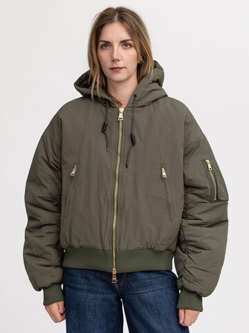 Bombers - Chaqueta de invierno 'NYAKO WOMEN' en verde: frente