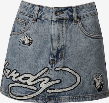 mėlyna Ed Hardy Sijonas 'Wasser Schmetterling': priekis