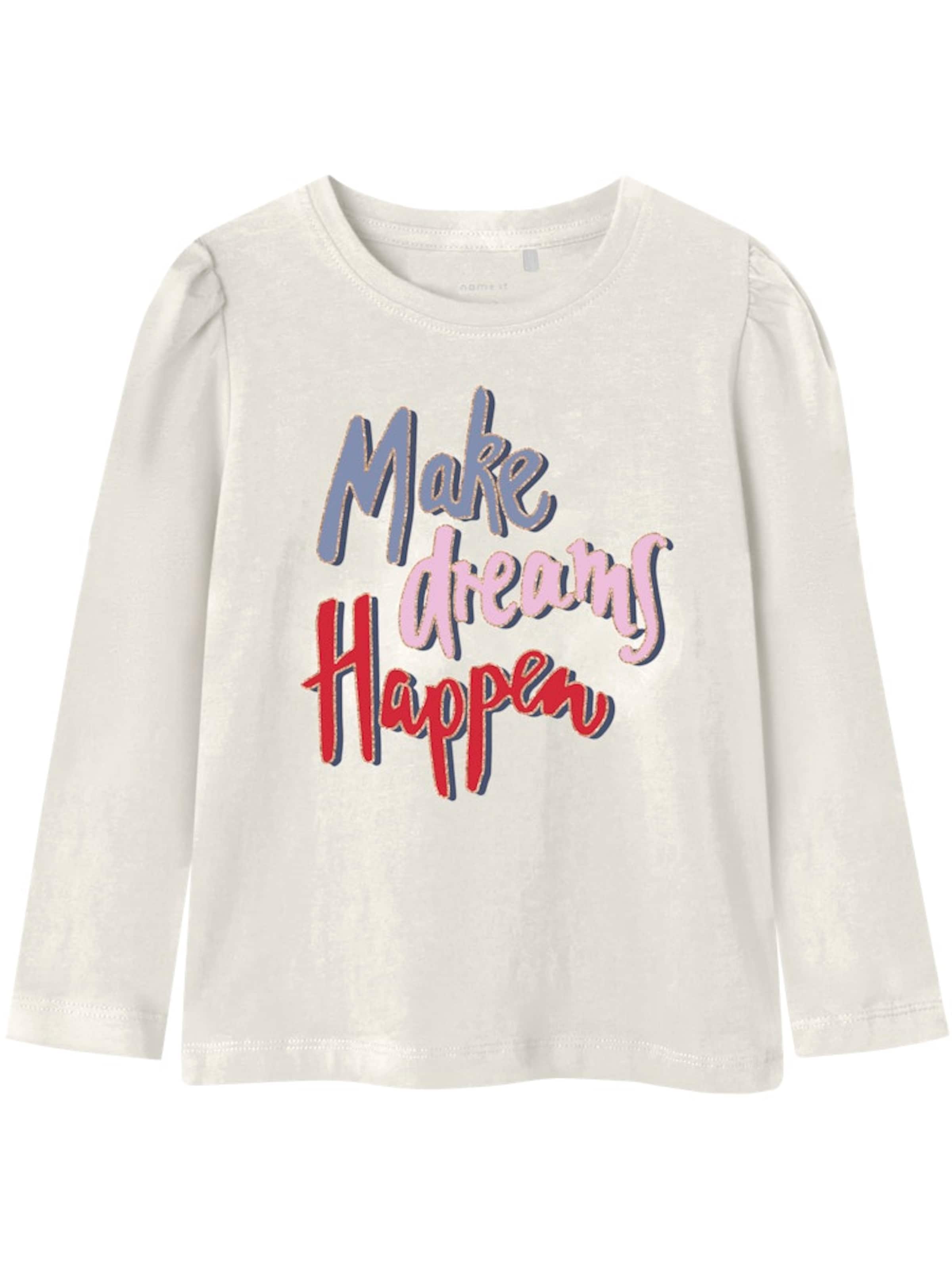 NAME IT Majica 'NMFKALESJA' | bela barva: sprednja stran