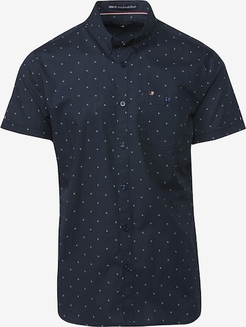 KOROSHI - Regular Fit Camisa em azul: frente