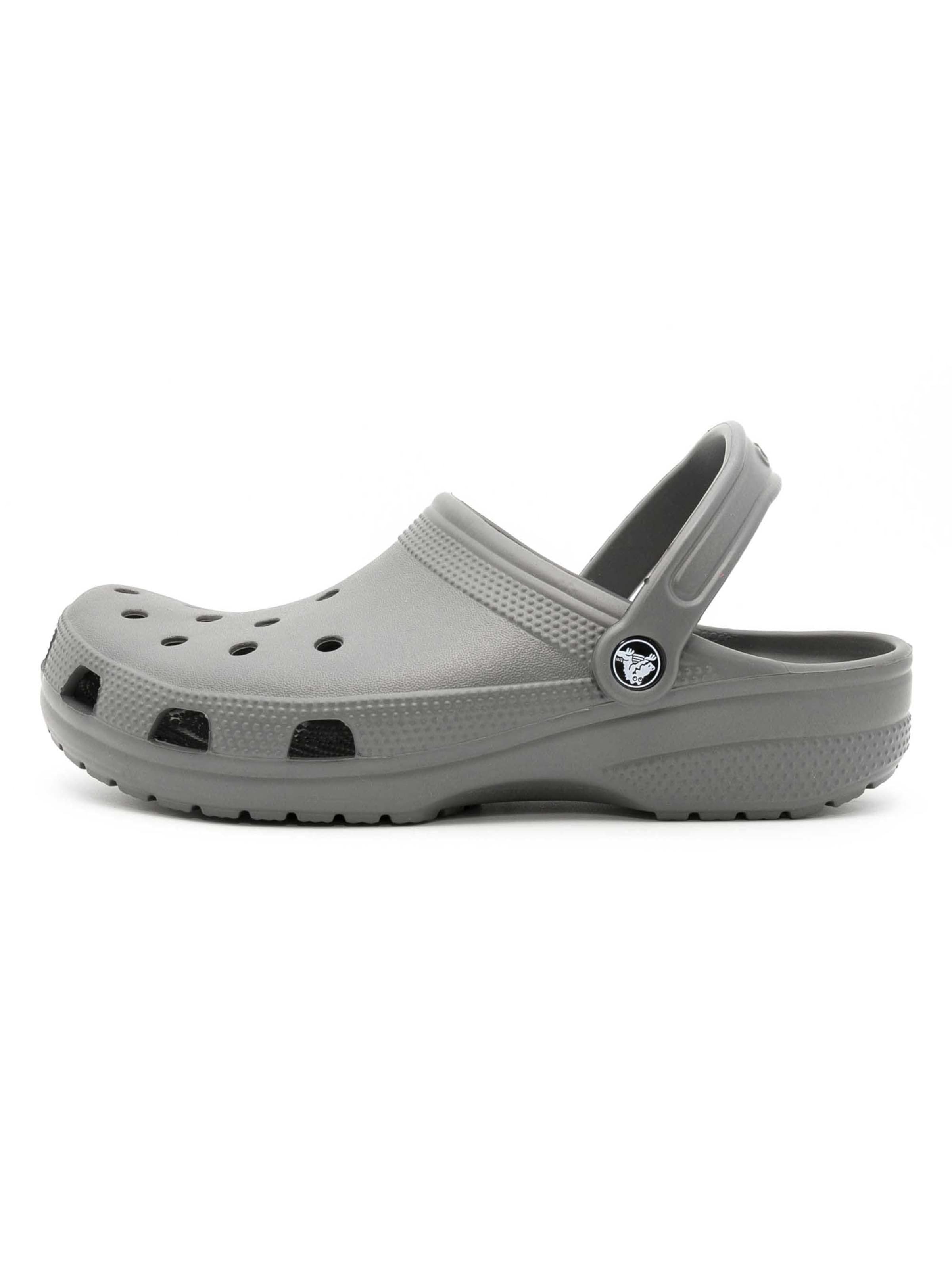 Crocs - Zuecos en gris: frente
