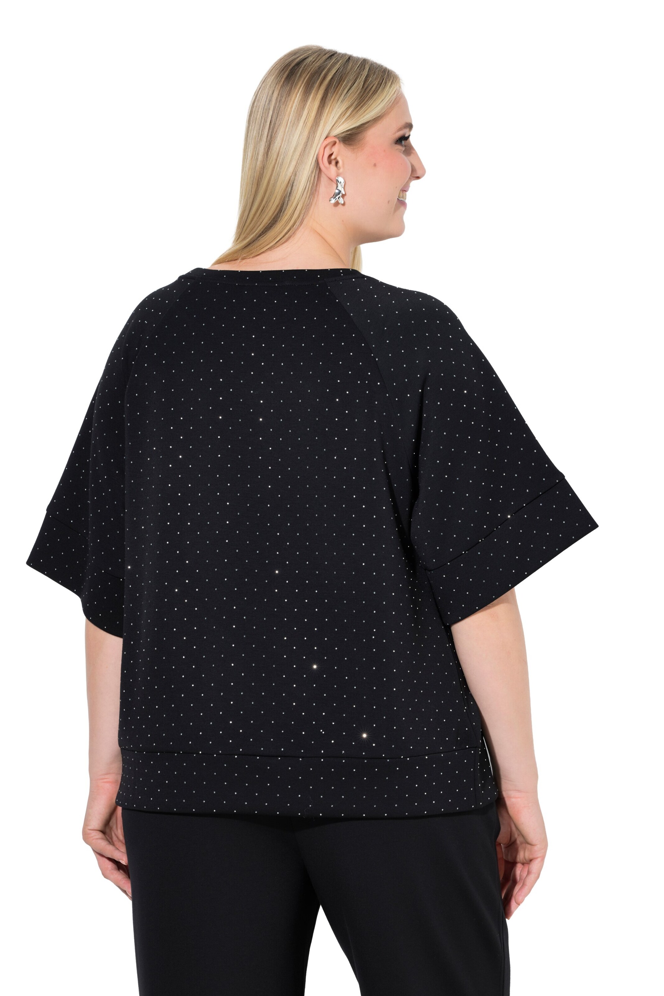 Ulla Popken Shirt in Schwarz