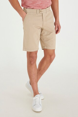 Casual Friday Regular Chino Pants 'TOROS' in Beige: front