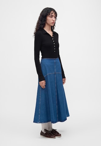 Weekend Max Mara - Falda 'MEANDRO' en azul