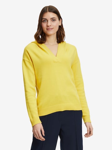 Pull-over Cartoon en jaune : devant