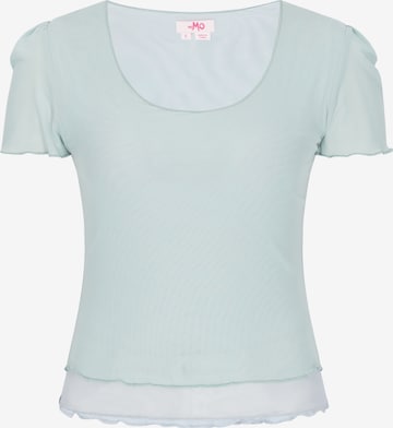 MYMO - Blusa en azul: frente