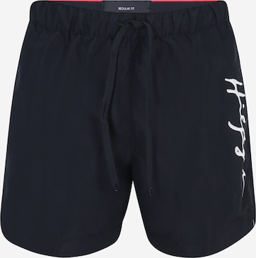 Tommy Hilfiger Underwear Board Shorts in Blue: front