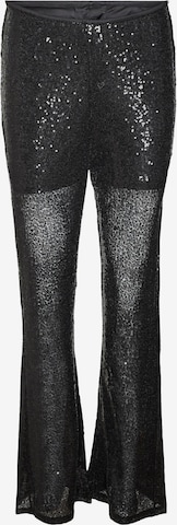 Pantalon 'KAJE' VERO MODA en noir : devant