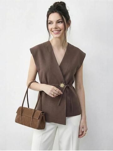Bianco Lucci Weste 'Westen'‌‌ in Beige