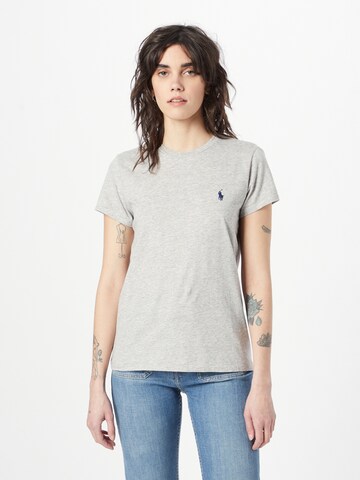 T-shirt Polo Ralph Lauren en gris : devant