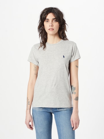 T-shirt Polo Ralph Lauren en gris : devant