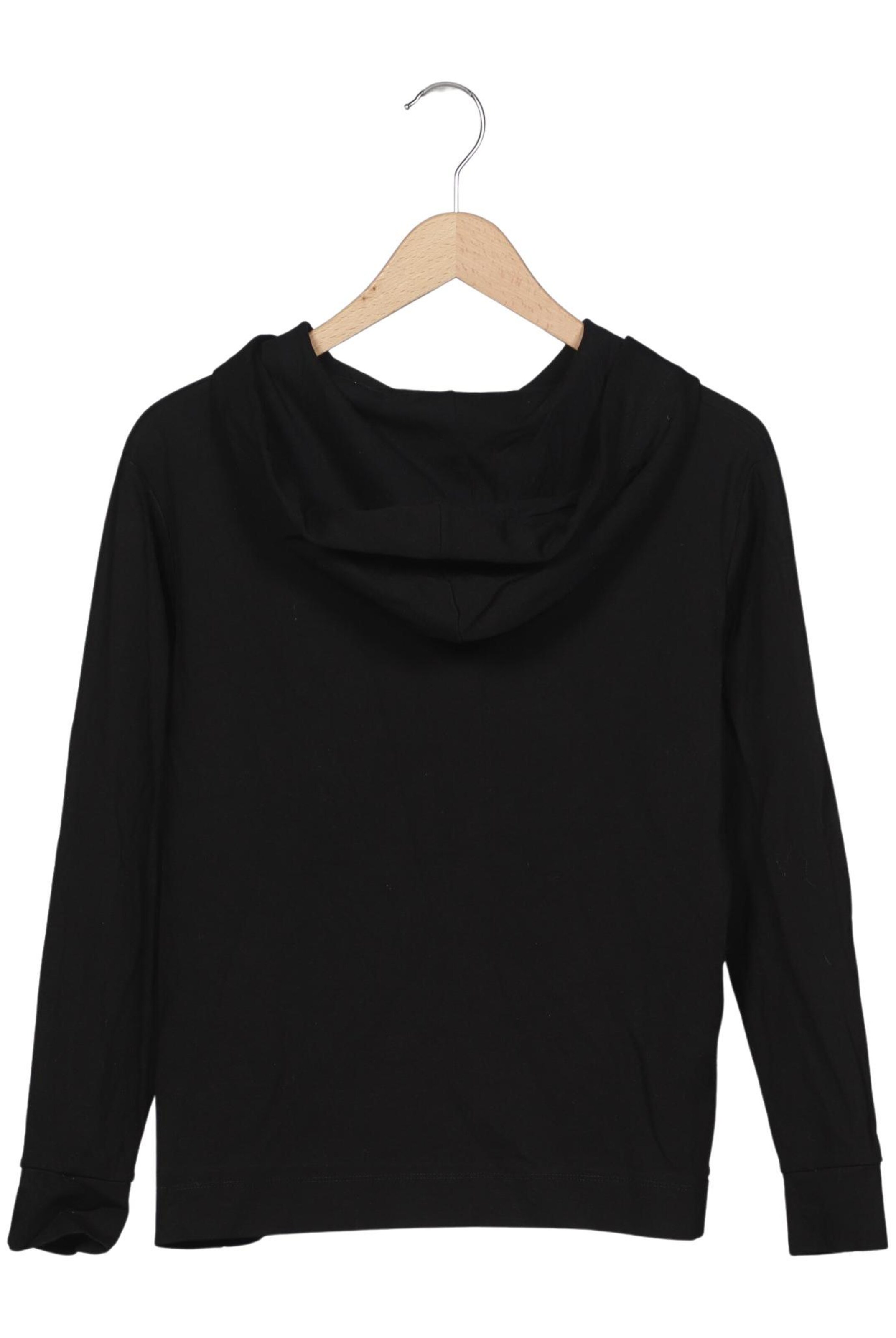 HALLHUBER Sweatshirt & Zip-Up Hoodie in XS in Black