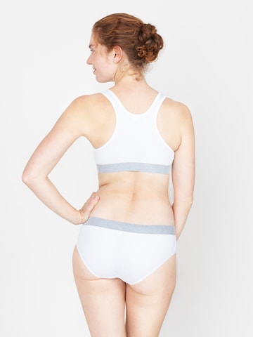 Bustier Soutien-gorge 'Ringer Hilde' Erlich Textil en blanc