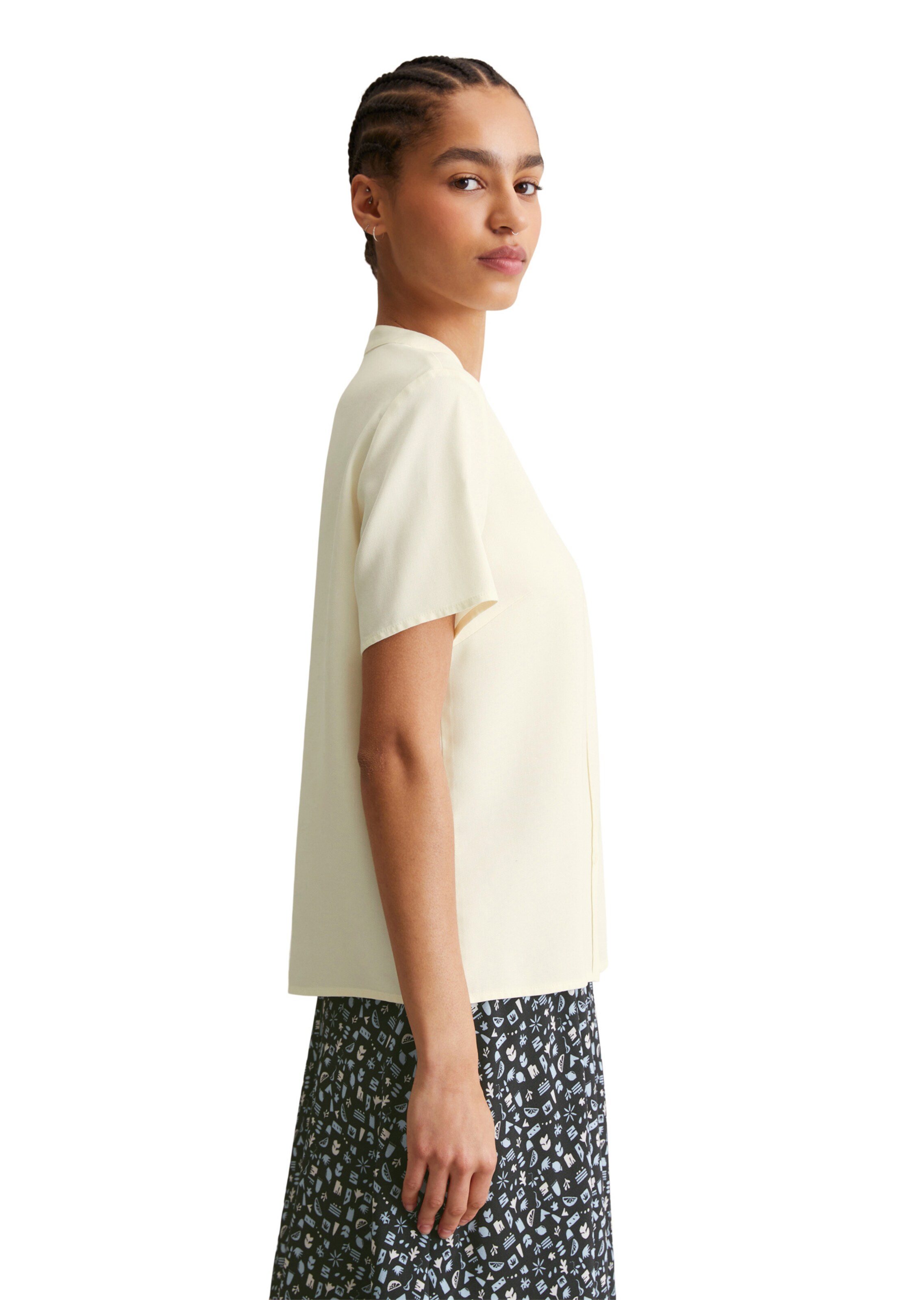 Marc O'Polo DENIM Bluse in Weiß