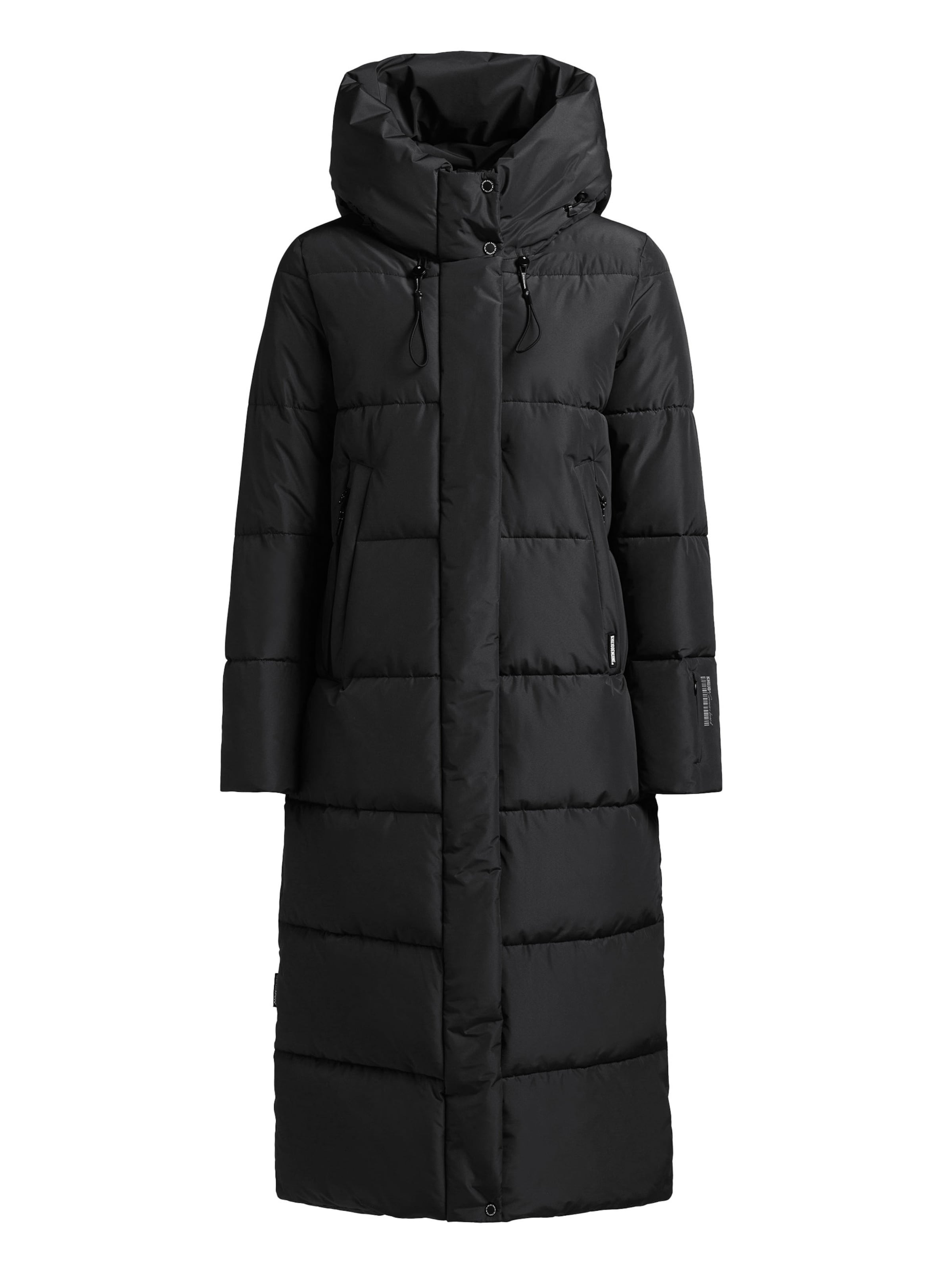 khujo Winter coat ' SOULANI3 ' in Black: front