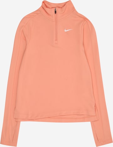 NIKE - Camisa funcionais em laranja: frente