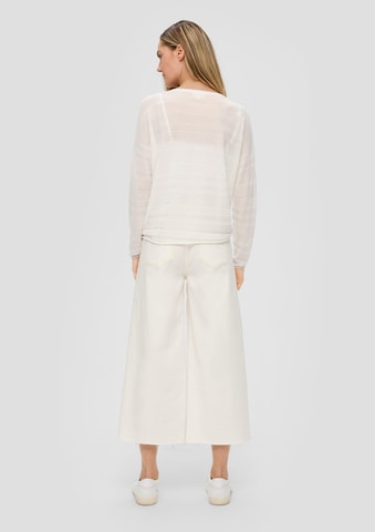 Pull-over s.Oliver en blanc