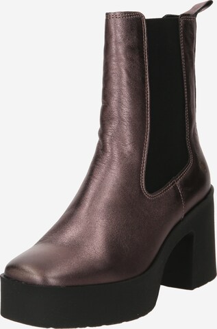 Apple of Eden Ankle Boots in Brown: front