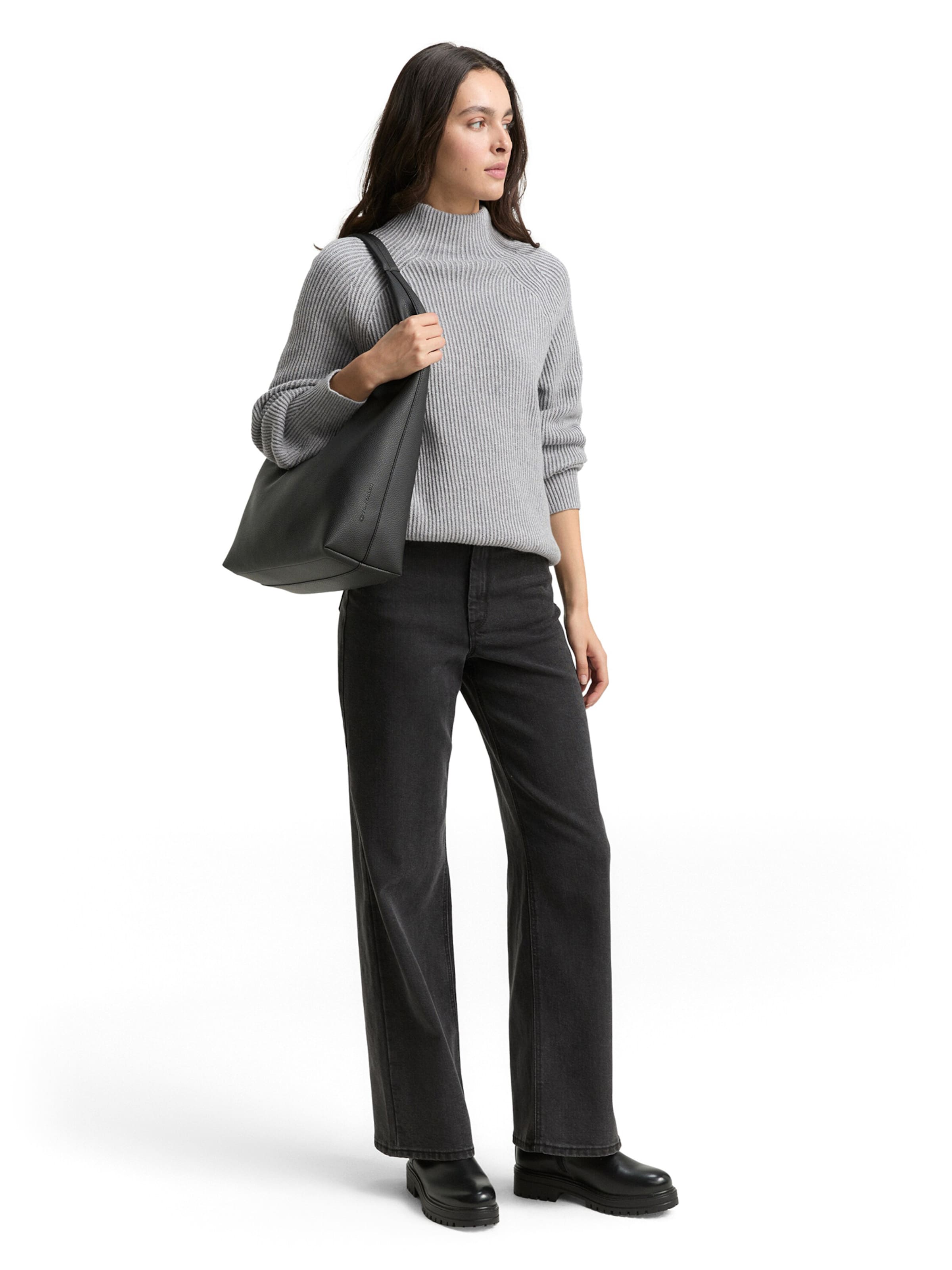 TOM TAILOR Trui in Grijs