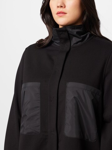 SAMOON Sweat jacket in Black